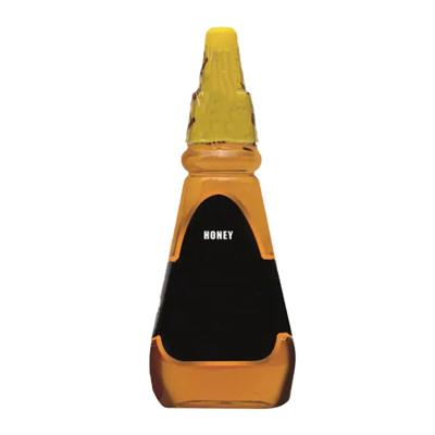 China Honey Free Sample Plastic Extrusion Inject Mouth Squeeze Sauce Honey Bottles With Twist Top Pointed Cap for sale