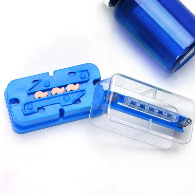 China Durable Portable Robotlinking Storage Box Organizer Divider Medicine Pill Divider Cutter Hold Shelf for sale