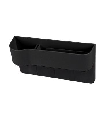 China Luxury Hot Selling Car Seat Pockets Organizer Console Side Organizer Seat Gap Filler Storage Caddy for sale