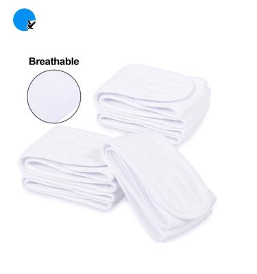 China Compressed Facial Headband Terry Cloth Headband For Bath Head Wrap Spa And Makeup for sale