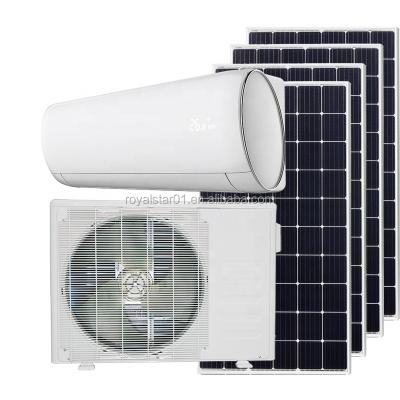 China Low Energy DC/AC Solar Air Conditioner 24000 BTU Solar Powered Air Conditioner for sale