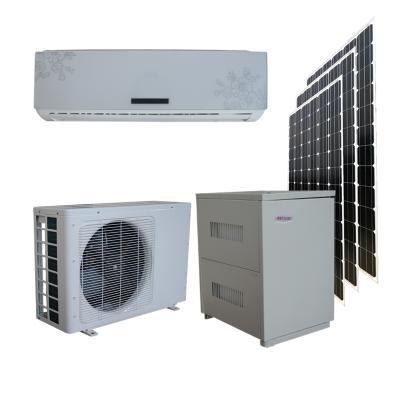 China Hotel 9000 18000 2000 24000 Btu Off Grid 100% Solar Powered Air Conditioner DC 48v For Homes for sale