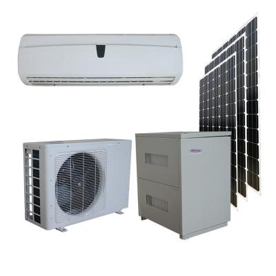 China Hotel 12000 Btu Off Grid 48V 100% DC Split Wall Mounted Solar Powered Air Conditioner Price In Pakistan for sale