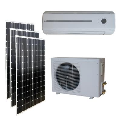 China 2018 Latest 3000 12000 18000 Btu 48V 100% DC Solar Powered Inverter Air Conditioner Split System Bangladesh for sale