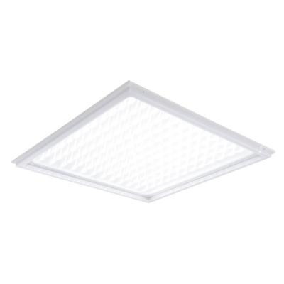 China Modern Matte Paint 600x600mm LED Square Grill 120w LED Light Akkostar Crescent Pattern Recessed Ceiling Lamp 2 Year Warranty for sale