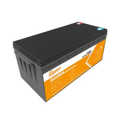 China Latest Fast Charging Solar Lithium Ion Battery Pack Replacement 12.8V 12V 200Ah Lifepo4 Toys Long Time Boat Motor System Supply for sale