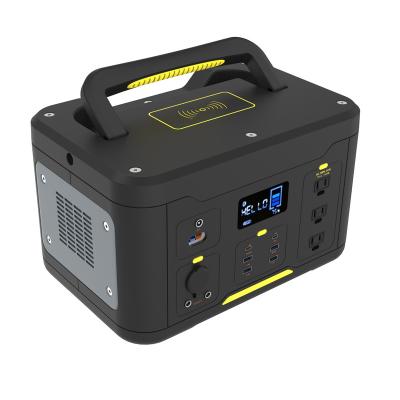 China Original 1000w Fast Charge Support Power System Lithium Generator Portable Backup Solar Charging Home Power Station for sale