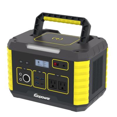 China Fast charging support 1000w 500w 300w portable solar generator portable generators for sale for sale