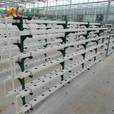 China Microgreens Easy Growing Vertical Hydroponic Growing Systems With Greenhouse Fertigation System Irrigation for sale