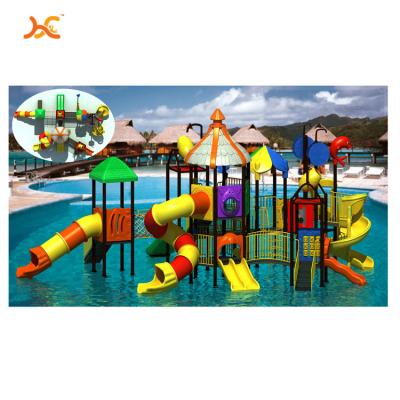 China 3-12years China playground equipment outdoor playground water park slides on sale with water park toys for sale