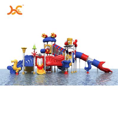 China new design 3-12years attractive hot sale kids fun outdoor playground water park slides equipment for sale