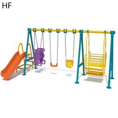 China 3-12years/adults Park Kids Swings And Slides Plastic Outdoor Outdoor Playground Game for sale