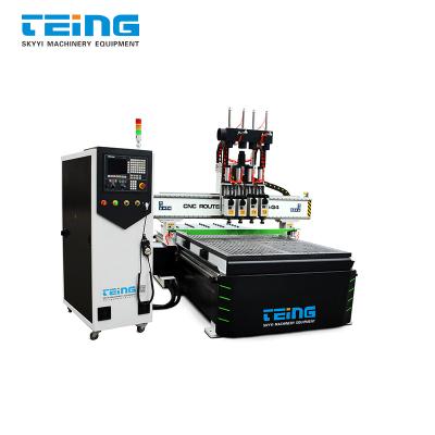 China Hotels 1325 Woodworking Machine CNC Router 4 Axis Machine CNC Wood Router Wood Carving Machine with CE/ISO for sale