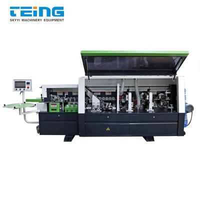 China Hotels Full automatic woodworking machine edgebander edgebander machine dark edging machine with preheat SKY390 for sale