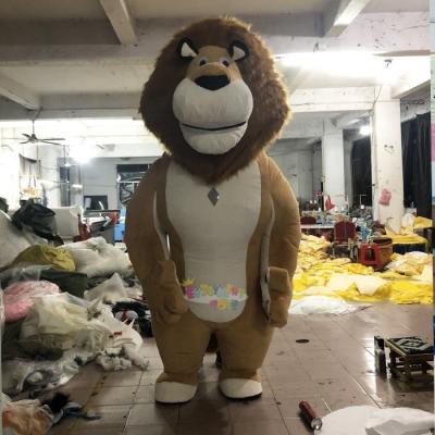 China Party CE high quality plush lion inflatable mascot costume used mascot costumes for sale for sale