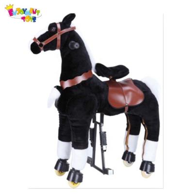 China Wheels Optional Promotion CE Pony Rides Mechanical Horse Toy For Sale for sale