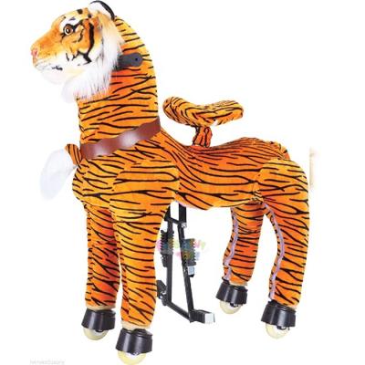 China Optional Selling Wooden Wheels CE Mechanical Horse Toy Toy Best Horse For Kids for sale