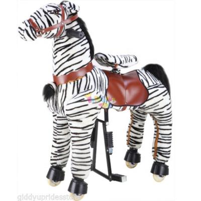 China CE Optional Fun Wheels Wooden Horse Toy Rocking Pony Toy Rocking Pony Mechanical Walking Toy For Sale for sale