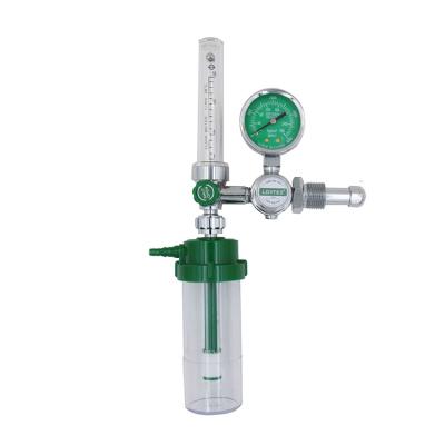 China Aluminum Cylinder Regulator Medical Oxygen Regulator With Flowmeter OEM for sale