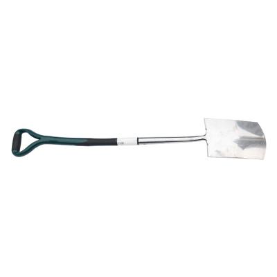 China Garden Shovel Hot Sale Y Grab 44 Inch Garden Hand Tool Stainless Steel Square Shovel Digging Garden Shovel for sale