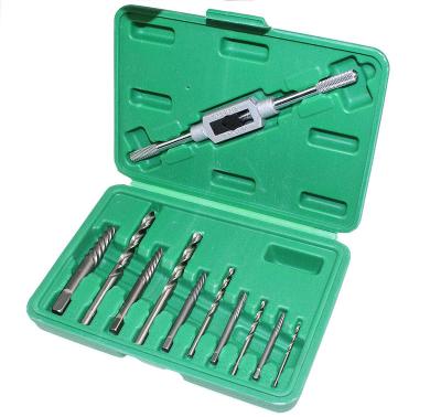 China 11pcs Screw Remover Set Durable Broken Tool Damaged Screw Remover Damaged Screw Extractor Kit for sale