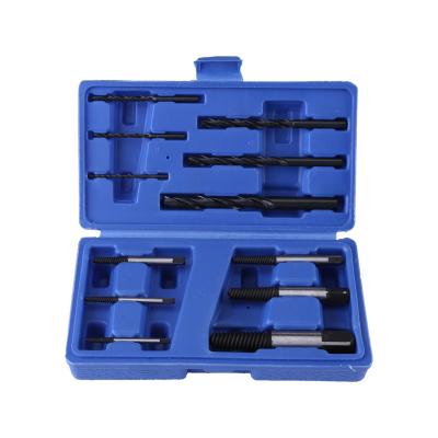 China Family 12 Pcs Broken Screw Remover Set for Broken Socket Screw Extractor (No.1-6 Extractor plus 6 assorted drills) en venta