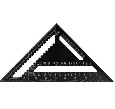 China For setting measurement: triangle angle multi angle aluminum sleeve high precision decoration metric and english right angle wooden ruler zu verkaufen