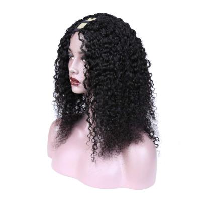 China 100%virgin hair factory supply discount price free sample fast shipping virgin U piece raw wig for sale