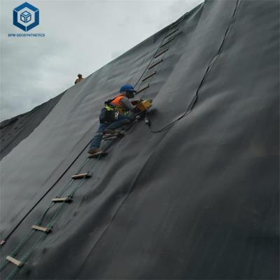 China Industrial 0.5mm Geomembrane 0.75mm Geomembrane 1 mm HDPE Geomembrane BPM GEOSYNTHETICS Liner 1.5mm Pond for sale