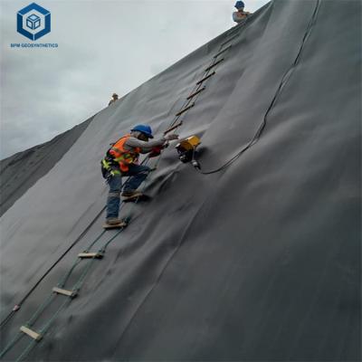 China Industrial 0.5mm Geomembrane 0.75mm Geomembrane 1 mm HDPE Geomembrane BPM GEOSYNTHETICS Liner 1.5mm Pond for sale