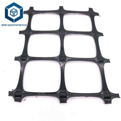 China Biaxial Geogrid Industrial Plastic Grids for Road Reinforcement in Thailand for sale