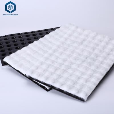 China Truss 30mm Drainage Cells With Geotextile For Roof Garden In Singapore for sale