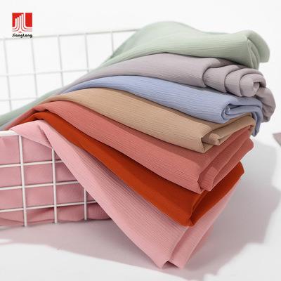 China Soft/Comfortable Hot Sale Pure Chiffon Hijab Pleat Malaysia Color Soft Solid Color Chiffon Scarf Smooth Muslim Women Wraps for sale