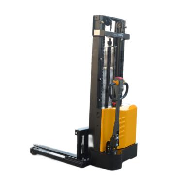 China Adjustable straddle high quality China 1t 1.2t 1.5t leg walkie electric pallet stacker straddle leg for sale