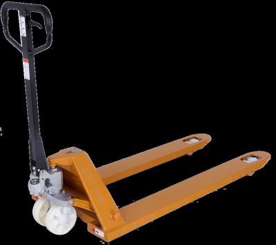 China Hotels 2.5T Hand Pallet Truck Hydraulic Forklift Manual Pallet Truck for sale