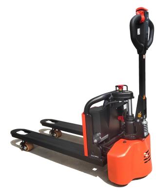 China 2t Lithium Battery Electric Pallet Truck Dinner Fork 2000mm Long for sale