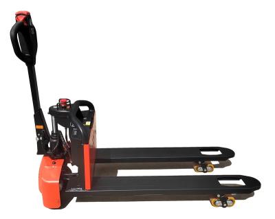 China 2t Lithium Battery Electric Pallet Truck Min Fork 800mm for sale