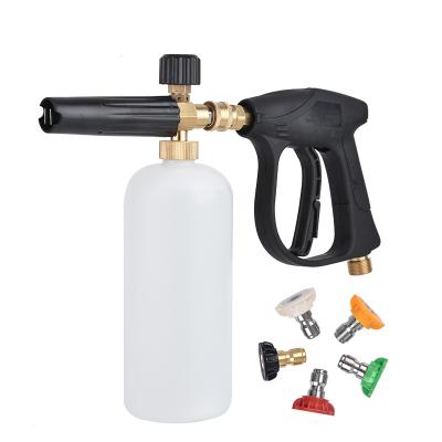 China Cyberpunk 3000 PSI Pressure Seal Lance Kit Sprayer Gun And Adjustable Foam Cannon Snow Foam Lance With 1/4