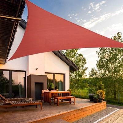 China Garden Shade Beige Color New HDPE Material With 3-5 Years UV Sun Shade Sail for sale