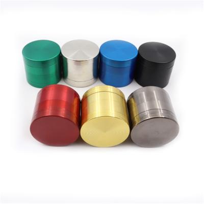 China Free Shipping Zinc Alloy 55mm 4 Layer Zinc Herb Grinder 4 Layer Mini Weed Grinder Smoking Accessories for sale