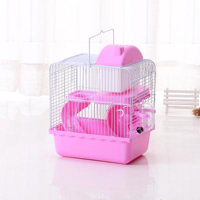 China Breathable New Design Custom Folding Hamster Cage Small Animal House For Hamster for sale