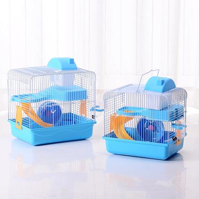 China Breathable New Design Custom Folding Hamster Cage Small Animal House For Hamster for sale