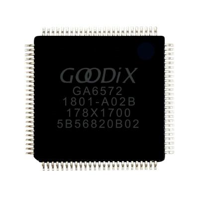 China Car Controller Goodix Drive IC GA6572 100pins I2C Capacitive Contact IC 10.1