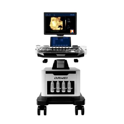 China Amazon Medical Ultrasound Equipment Doppler Ultrasound Scanner 19 Inch LED Screen 4d Color Doppler Ultrasound Machine for sale