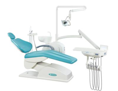 China CE Approved Adult Entrepreneurship Edition 24V DC Motor Complete Dental Equipments Dental Chair Unit for sale