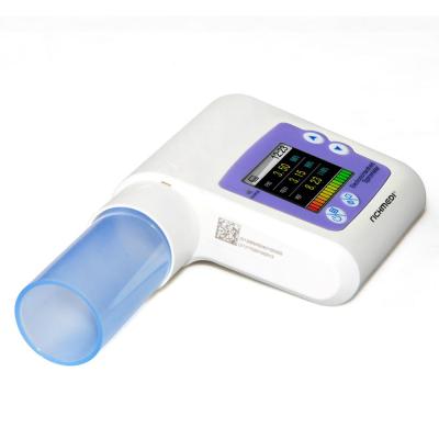 China LCD Display USB Recharge Lung Function Testing Portable Electronic Handheld Digital Spirometer for sale