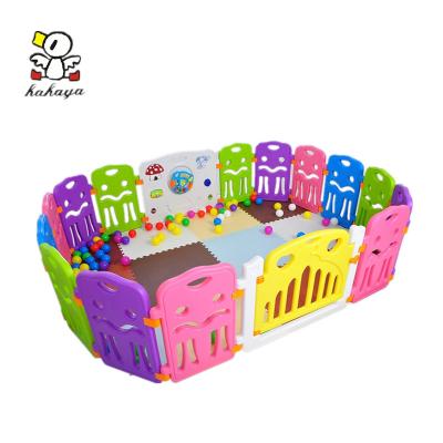 China Modern High Quality Custom Size Adjustable Plastic Baby Playpen for sale