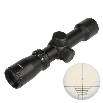 China Tactical 2-6x28 Hunting Riflescope Riflescope Reticle Rifle Scope MZJ-RSP-401 for sale