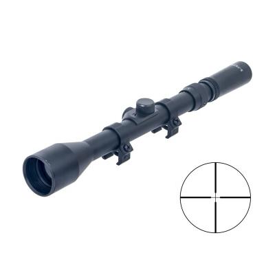 China Aluminum Alloy Tactical 3-7x28 Rifle Scope with 11mm Adjusteable Riflescope Mounting Rings for Rimfire Rifle Hunting for sale