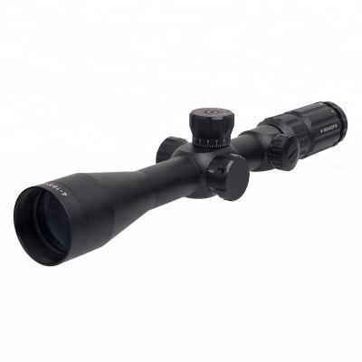 China External Scope Optics FFP 4-16X44E Hunting Riflescope Illuminated Rifle Scope 1/4MOA 30mm Red/Green Tube For Hunting for sale